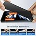 2 Pack Matte Privacy Screen Protector for Samsung Galaxy S25 Ultra 5G,9H Tempered Glass,Anti-Glare,Anti-Spy,Anti-Scratch, Smooth and Responsive Absolute Fingerprint Compatibility Touch Screen HD Clear