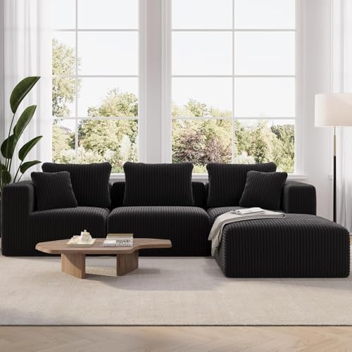 Pre-Sale 106' Modular Sectional Sofa, Modern Cloud...