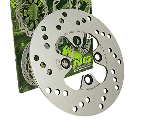 Disque de frein NG 393 Ø180mm de 3.5mm d'épaisseur pour scooter Yamaha BWs et MBK Booster