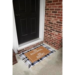 Primitives by Kathy Black Plaid Rug Primitives by Kathy Black Plaid Rug