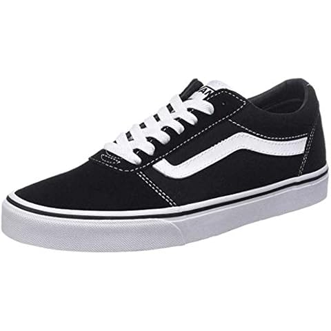 Vans Ward Sneakers Black & White Size 9.5 Cover