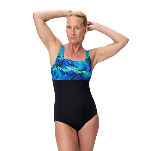 Speedo Women's Endurance+ Color Top One Piece Swimsuit