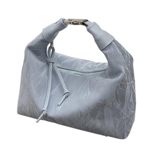 Sacs à main tendance en cuir PU bleu pour femme moderne et active