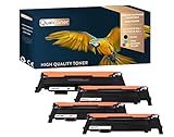  QUALITONER - x4 Toners - CLT-K4072S ELS + CLT-C4072S ELS + C (Noir + Cyan + Magenta + Yellow) - Compatible pour Samsung CLP-320 Samsung CLP-320 N Samsung CLP-320 Series Samsung CLP-325 Samsung CLP-32