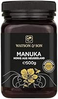 Watson & Son Manuka miód MGO 200+ 500g, certyfikowana jakość premium z Nowej Zelandii