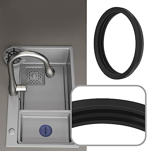eMagTech 5PCS Tapered Waste Trap Washer Repair Compression Seal Rubber Outlet Washers for 1 1/2" Sealing Joints & Pipes Kitchen Flush Pipes Garden and Outdoor Water Pipes - Image 4