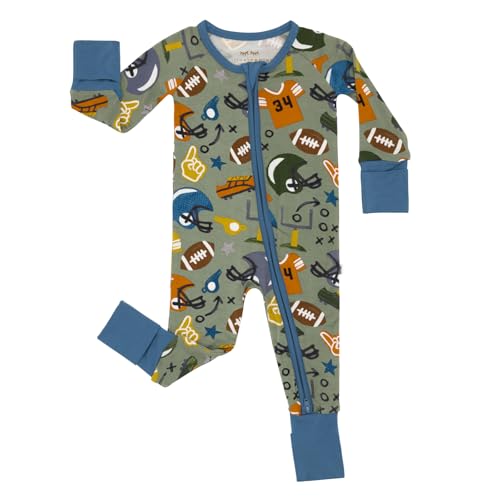 Image of Little Sleepies Pajamas for Baby Boys & Girls, Viscose from Bamboo Baby Pajamas, Preemie & Newborn Sleepers, 2-Way Zipper PJs