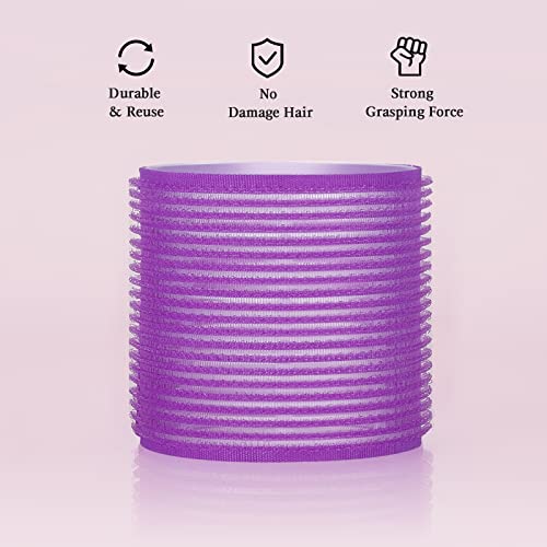 Bestienoly Hair Rollers For Long Hair, 29Pcs Velcro Rollers For Hair, Rollers Hair Curlers Jumbo Large Hair Roller Sets With Duckbill Clips And Comb, 3 Sizes Self Grip Hair Rollers For Long Medium Short Thick Fine Thin Hair Diy Hair Styles #TOP5