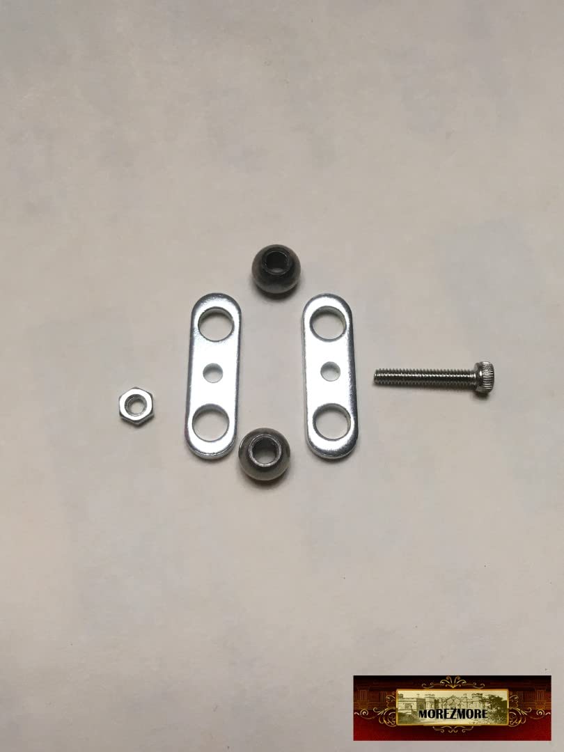 M00354x18 18pc Complete Ball Socket Joints 6mm M3 Thread Heavy Duty for Stop Motion Puppet Armature Humanly Posable Parts HPA QC1