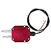 Wind Pressure Transmitter, Highly Integrated Sensor and Amplifier Circuit, Micro Differential Sensor for Boiler Coal Mine DC24V Red (0-300pa)