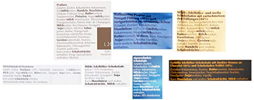 Lindt Schokolade Klassiker Schokoladen-Set | 852 g | 4 beliebte Lindt Schokoladentafeln und 3 verschiedene Lindt… – Bild 7