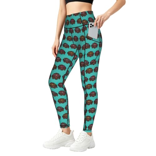 Pantalones de yoga opacos para running fitness y deporte mallas largas informales con bolsillos