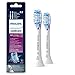 Philips Sonicare Original Aufsteckbürste Premium GumCare HX9052/17, 7x gesünderes Zahnfleisch, RFID-Chip, 2er Pack, Standard, Weiß