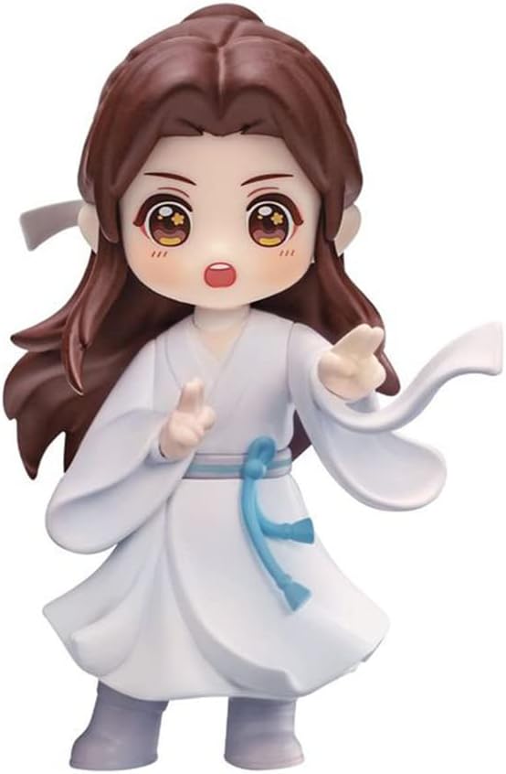 QAHEART Xie Lian Figure Hua Cheng Action Figure San Lang Cake Topper, Q Ver Anime Figure Model Set, Exquisite Handmade Desktop Figurine Statue Decoration Collection