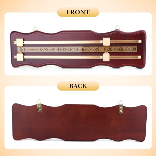 Marcador de Snooker y Billar de Madera 16.93x5.51 pulgadas miniatura 2