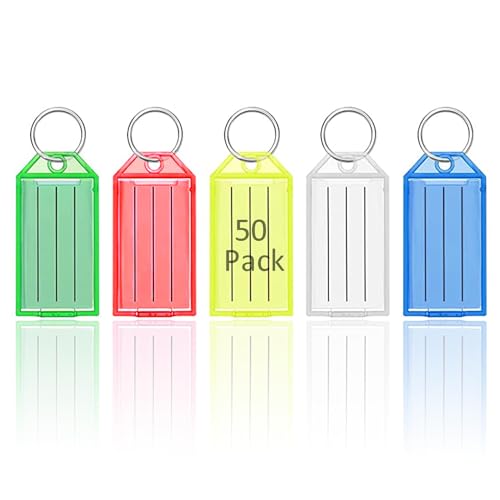 32 Targhette Portachiavi Scrivibili - Etichette Per Chiavi, Bagagli E Oggetti Personali - Foto 5