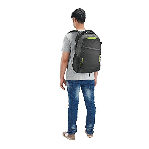 Image of Skybags Teckie 04 Black 34.5 cms Laptop Backpack with Raincover