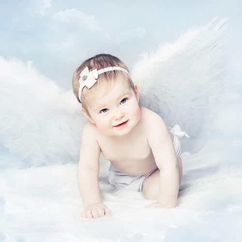 Miniatura 2 de Tkocisa Alas de ángel de Halloween alas de plumas disfraces de ángel de Halloween