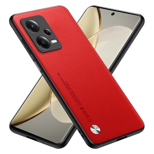 Custodia Compatibile con POCO X5 5G Redmi Note 12 5G 6.67 Cover Case - rosso