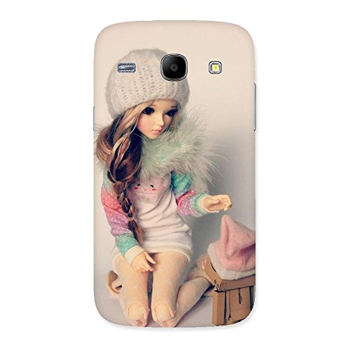 Neo World Premium Cute Winter Doll Back Case Cover for Galaxy Core