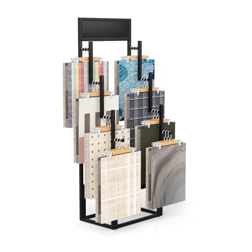 lukar Carpet Sample Display Rack, Commercial Rug Storage Rack, Floor