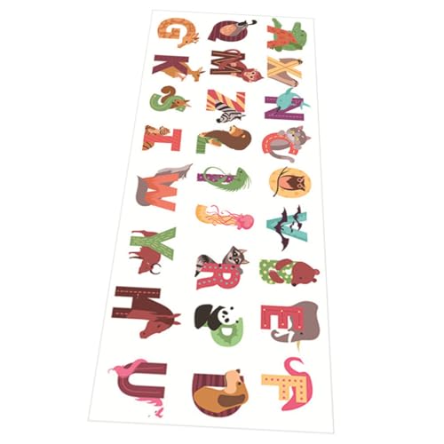 Vinilos Decorativos Letras de Cartoon Educativos para Pared
