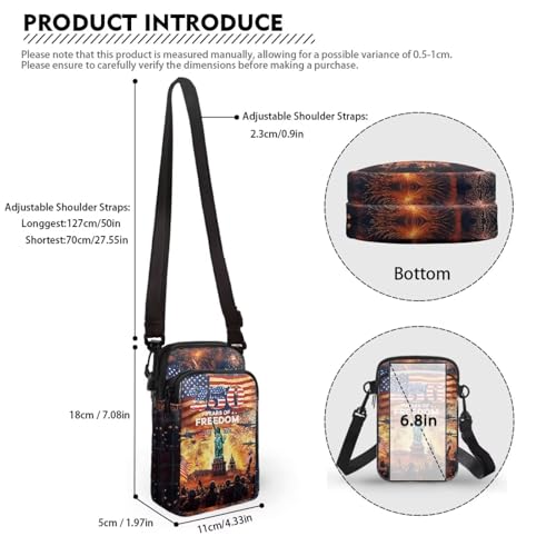 Image of Xpyiqun Small Crossbody Bag Women Phone Purses Sling Shoulder Handbag Cross Body Pouch Wallet Bags