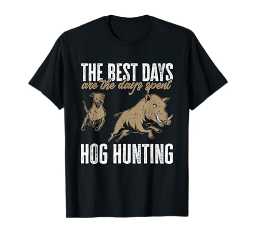 Wild Hog Hunting Dog Boar Hunting Men Women T-Shirt