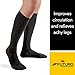 FUTURO Dress Socks for Men, X-Large, Black, Firm (20-30 mm/Hg)