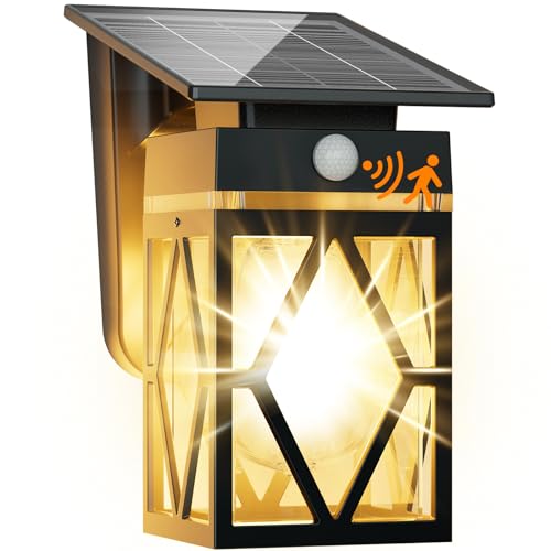 Cybrasc 1 paquet lumières portique solaires détecteur mouvement crépuscule à l'aube