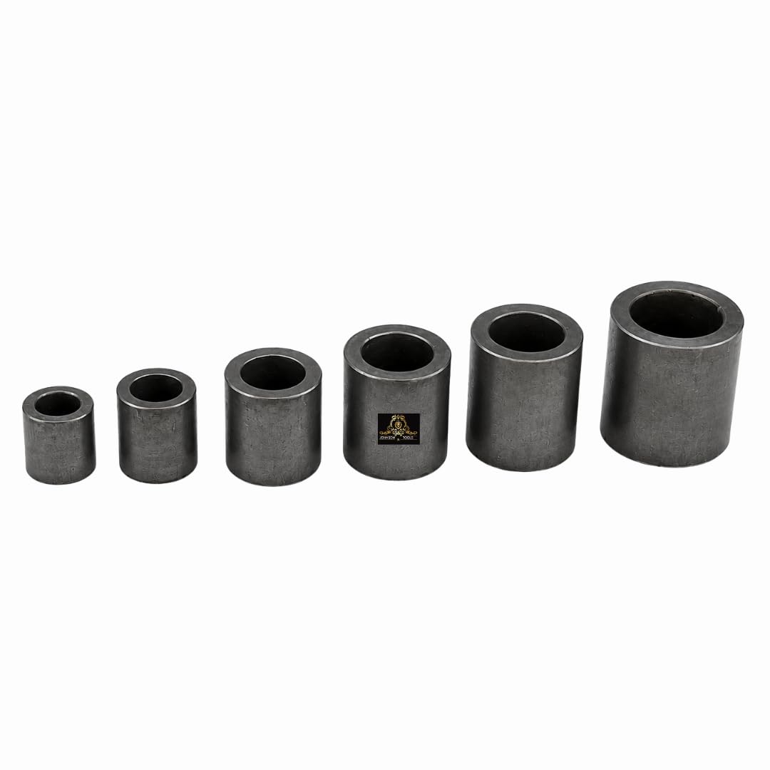 Johnson Tools Set of Graphite Carbon Crucible for Casting, Melting, Refining Gold, Silver, Copper, Aluminium, Brass, LED, Scrap, Jewellery (Color: Grey, Pack of 6), Metal-image-6