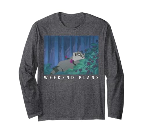 T-shirt Meeko Disney manches longues vêtement femme imprimé Pocahontas