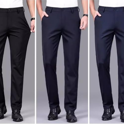 Timelessflex - Men's High Stretch Straight Fit Pants, Unwaverin Pants, Mens Golf Pants, Stretch Dress Pants Men4