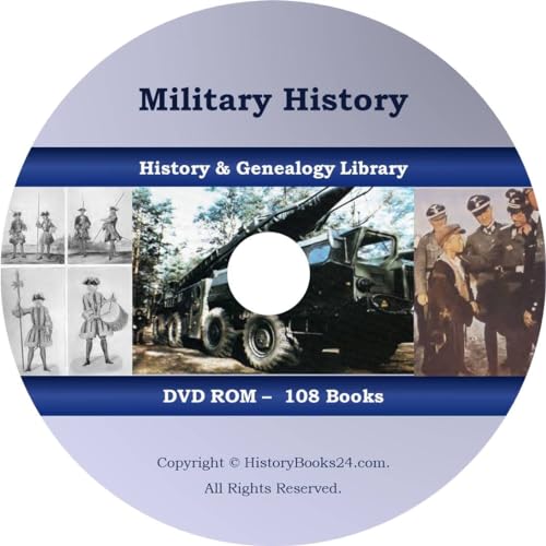 108 BOOKS - Military History - War Battles Strategy Tactic Army Conflict - CD/DVD