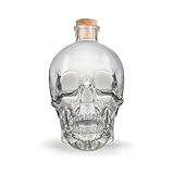 Tuut, Linha Bar, Licoreira de Vidro em Formato de Caveira, 400ml