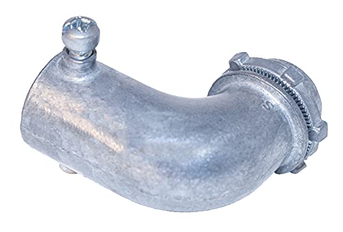 Sigma Engineered Solutions 44047 Sigma Electric Proconnex 44047M Emt 90-Degree Set Screw Connector 1/2-Inch, 2-Pack, Silver #TOP1