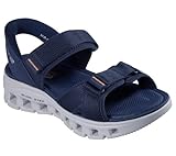 Skechers mens Glide-step Pro Salvo Hands Free Slip-in Sandal, Navy, 8