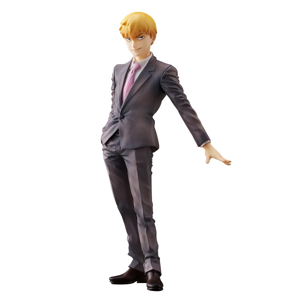 Anjinguang Anime Reigen Arataka Figure Statue Mob Action Figure 16.5CM Uniform Styling Standing Pose PVC Model Collectible Decoration Ornaments Gift