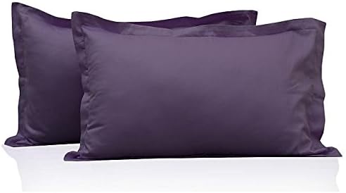 400Thread-Count Super Soft Quality 2PC- House Wife Pillow Case Emperor/King/SuperKing, Lavender/Lilac Solid