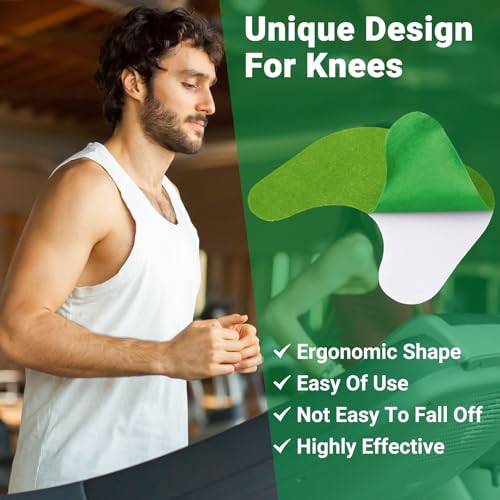 ishancare Knee Pain Patches - 48 Count Herbal Plaster Maximum Strength Heat Patches, 8 Hour Deep Heating Extra Strength Joint Soreness Soothing Patch for Knee, Shoulder, Neck, Back (2 Pack) - Thumbnail 3