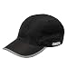BuiltCool Adult Baseball Hat - Men & Women Mesh Ball Cap, One Size, Black
