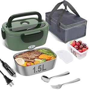 Vabaso Electric Lunch Box for Adult...