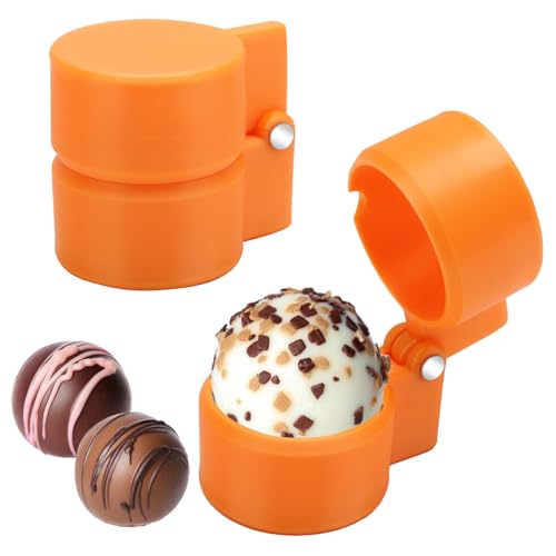 2PC Round Cake Pop Mold Set, 3D Sphere Circle Cake