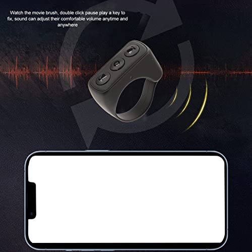 Télécommande TikTok Bluetooth avec étui de charge pour défilement et selfie sur iOS Android