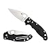 Spyderco Manix 2 Black Plain Edge Knife