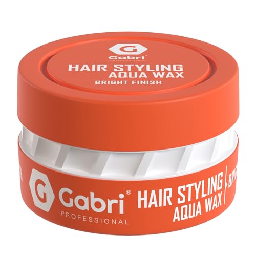 Gabri Hair Styling Wax 150ml | Hair Gel Wax | Edge Control | Maximum Control and Long Lasting | Men & Women Hair Wax | (Bright Finish)