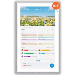 Apolosign 15.6-inch Digital Calendar : Dual Mode Smart Wall Planner, No Sub...