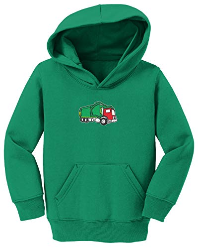 Garbage Truck - Trash Messy Dirty Toddler/Youth Fleece Hoodie2