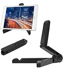 💻BROAD COMPATIBILITY : Aketo Universal desktop ipad holder stand works with all 4 to 13 inch mobile phones and tablets of Apple, Samsung, Sony, Lenovo. Good solution for the occasions when you need hands-free easy viewing 💻 STABILITY + DURABILITY : M...