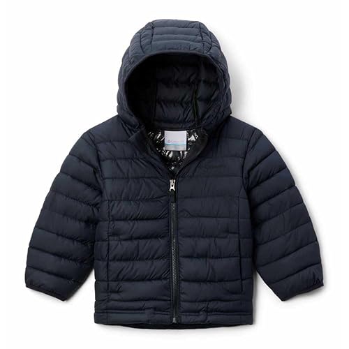 Columbia Youth Boys' Hooded Jacket, Powder Lite II, M